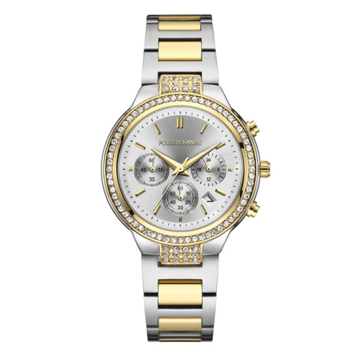 MONTRE POLOEXCHANGE FEMME M.FONCTION ACIER